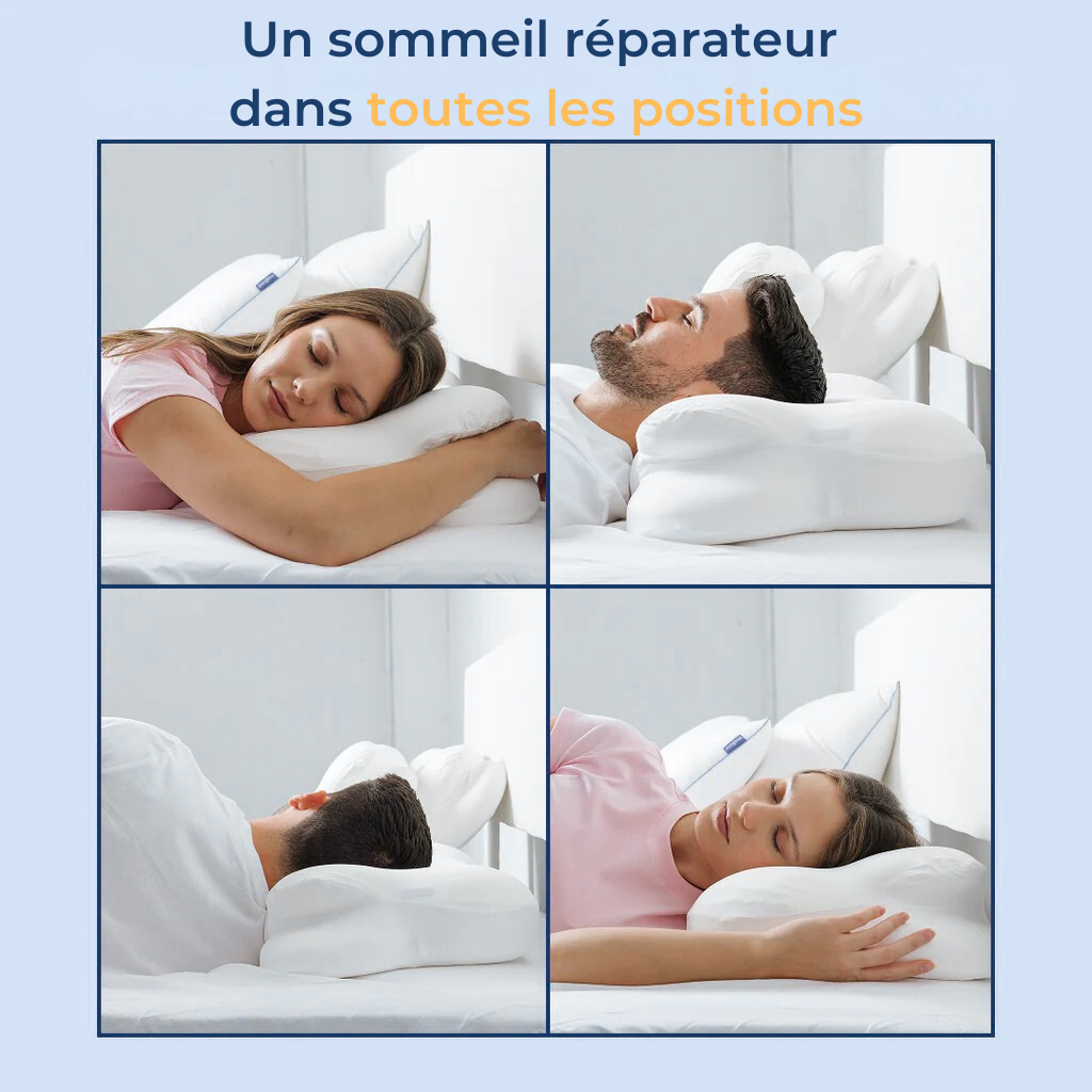 Oreiller ErgoLux + Cadeau mystère