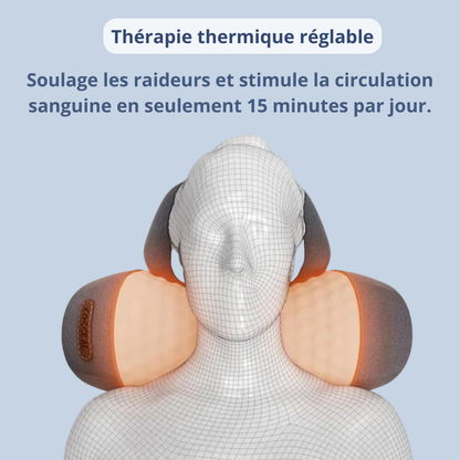 Oreiller massant 3 en 1