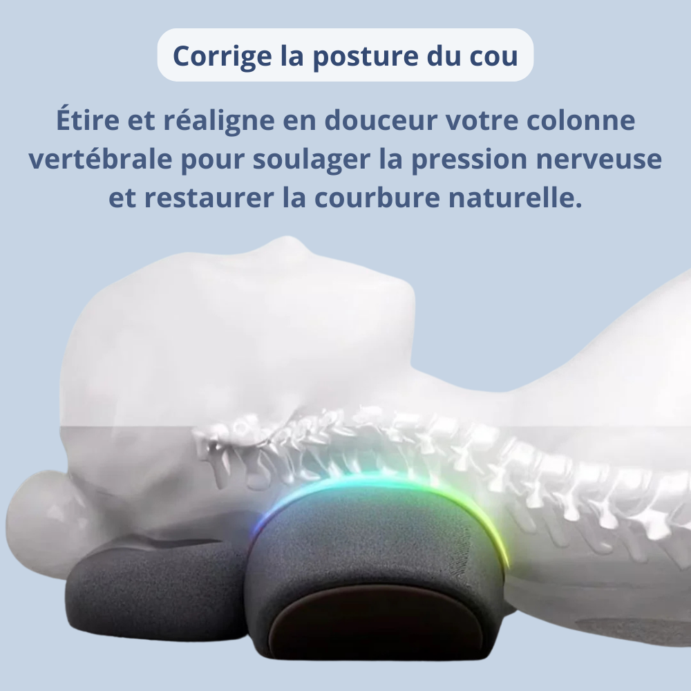 Oreiller massant 3 en 1